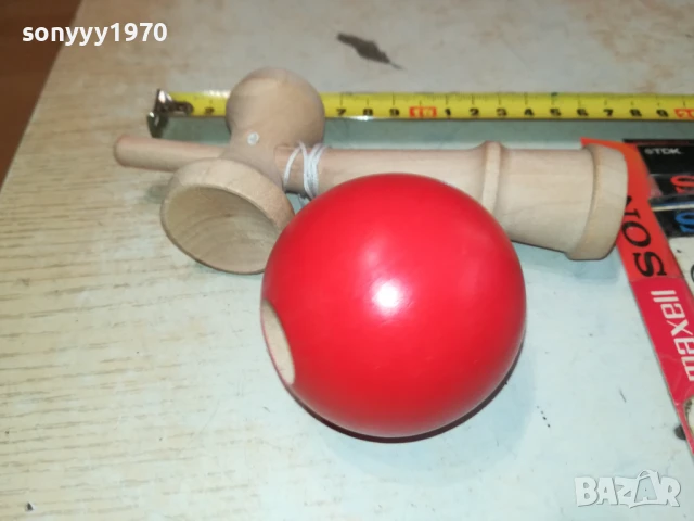 ДЪРВЕНА ИГРА С ТОПКА И ВЪЖЕ 1108250828, снимка 15 - Колекции - 51323296