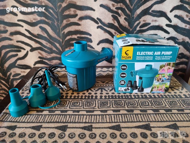 НОВО! Електрически помпи за къмпинг/море (два модела), снимка 2 - Надуваеми легла - 33507604