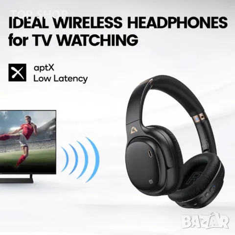 1Mii Ankbit E600Pro Слушалки с активно шумопотискане и хендс фри, снимка 8 - Bluetooth слушалки - 48623825