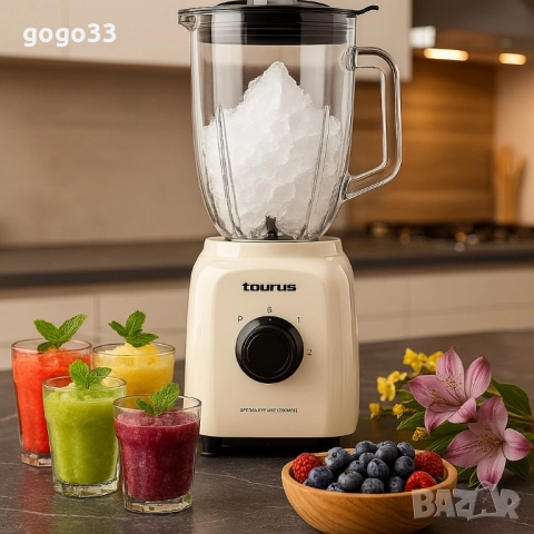 Кухненски блендер, Taurus Optima Vintage - 1500 Max., снимка 7 - Блендери - 51447312