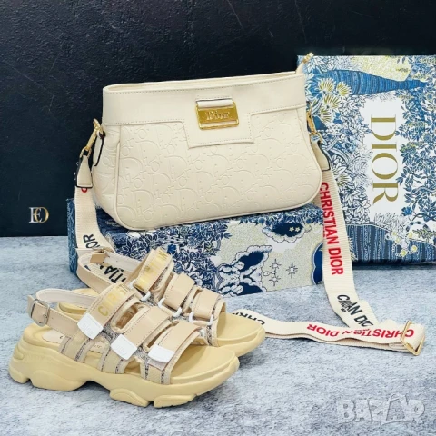 сандали на платформа christian dior , снимка 4 - Сандали - 51002593