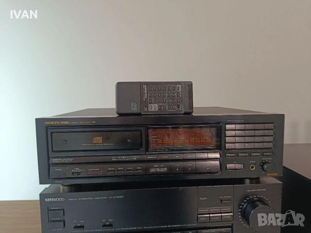 продавам плеяр onkyo-dx6550, снимка 2 - Ресийвъри, усилватели, смесителни пултове - 52884042