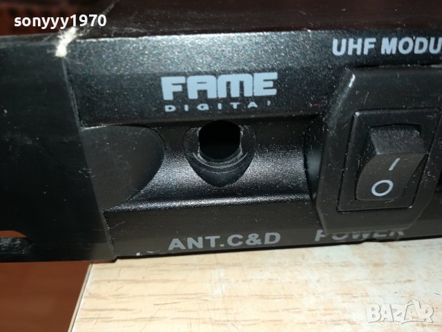 FAME MSW-4/1 UHF MODULE 4-CHANELL WIRELESS MICROPHONE SYSTEM-ВНОС GERMANY LK1EWC1211231032, снимка 7 - Ресийвъри, усилватели, смесителни пултове - 42956546