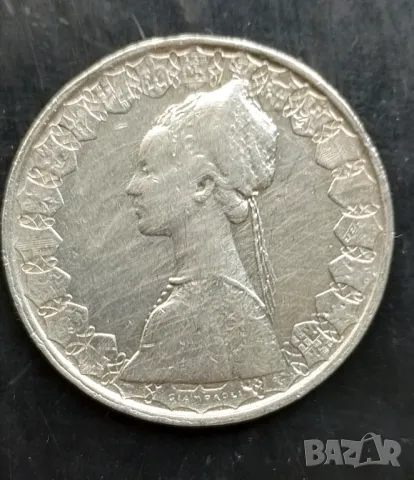 500 лири 1960 сребро , снимка 2 - Нумизматика и бонистика - 49938101