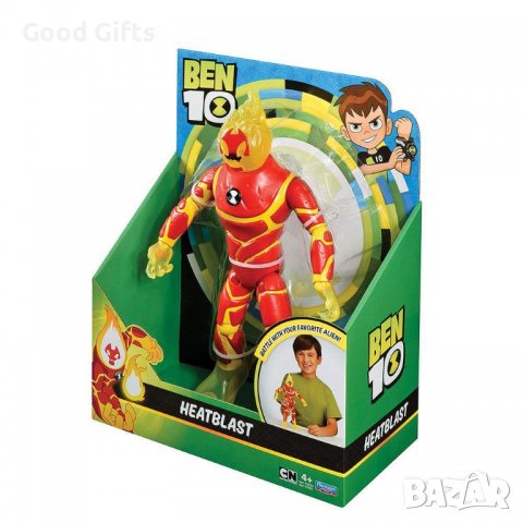 BEN 10 Фигурка DELUXE Four Arms, Diamondhead, Heatblast, снимка 3 - Фигурки - 39949963