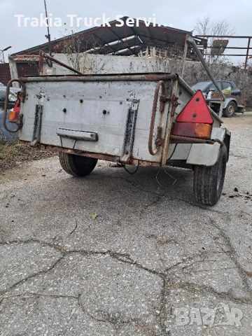 Немско ремарке Мотоблок Мини трактор , снимка 2 - Ремаркета - 52658854