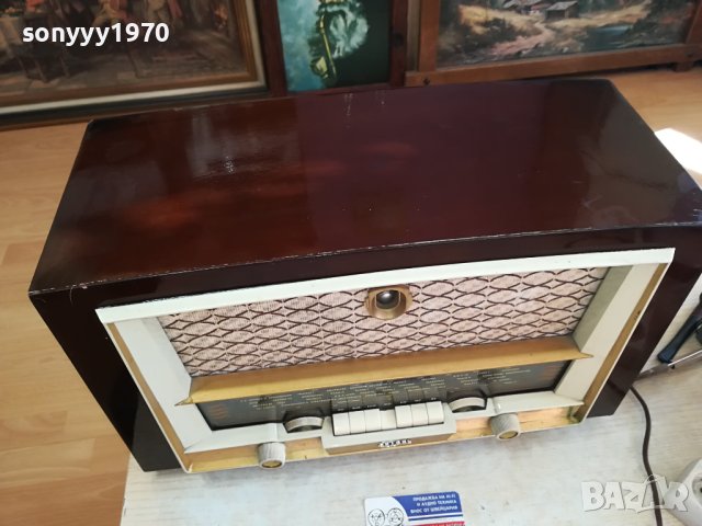 SOCRADEL HOULGATE TUBE RADIO-ВНОС FRANCE 0412231400, снимка 4 - Ресийвъри, усилватели, смесителни пултове - 43267879