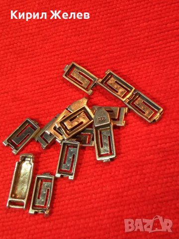 Лот ЕЛЕМЕНТИ / ЧАСТИ от КРАСИВА СРЕБЪРНА ГРИВНА ВЕРСАЧЕ СРЕБРО 925 За РЕСТАВРАЦИЯ 40004