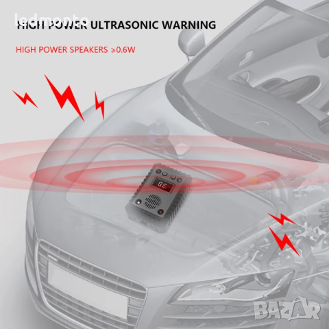 Ултразвук против мишки коли автомобили гараж ултразвуков уред против гризачи, снимка 6 - Аксесоари и консумативи - 44846536