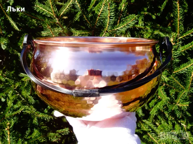 Медна тенджера Vinora,котле,менче 4 литра. , снимка 7 - Антикварни и старинни предмети - 47737319