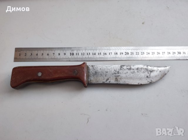 Ловен нож от соца, снимка 2 - Ножове - 43116741