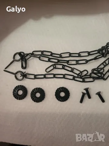 Стара закачалка от масивно дърво и ковано желязо, снимка 7 - Закачалки - 50236856