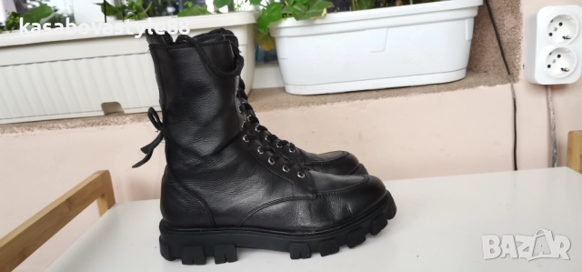 Ботуши Естествена кожа 37н., снимка 10 - Дамски ботуши - 52377504