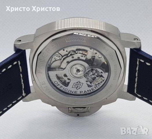 Мъжки луксозен часовник Panerai Luminor GMT , снимка 2 - Мъжки - 37100779