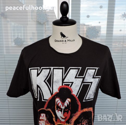 Kiss 2016 official merch- мъжка тениска размер L, снимка 2 - Тениски - 44117161