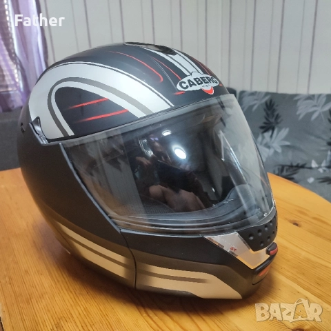 Модуларна каска Caberg Justissimo GT размер XS, снимка 5 - Аксесоари и консумативи - 51450400