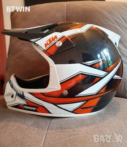 Каска - KTM Powerwear ( RACING PRO ) ! , снимка 4 - Аксесоари и консумативи - 52409714