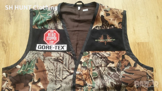 SWEDTEAM GORE-TEX GORE WIND STOPPER VEST размер L за лов елек водонепромокаем - 1322, снимка 3 - Екипировка - 51333241