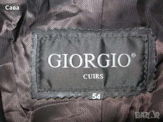 Кожено сако GIORGIO  мъжко,Л-ХЛ