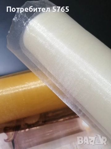 Ролки тюл органза, снимка 2 - Декорация - 52837557