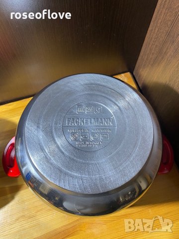 Fackelmann тенджера под налягане от нераждаема стомана 7 литра, снимка 6 - Съдове за готвене - 40653572