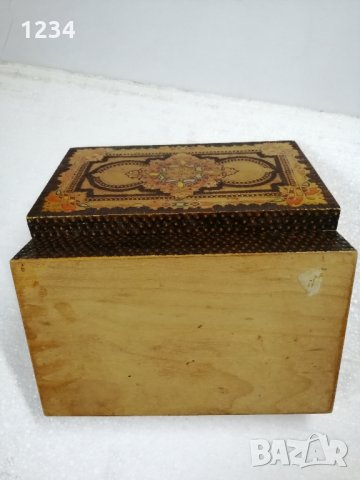 Дървена кутия 26 х 15.5 h 7 , снимка 4 - Други стоки за дома - 32328064