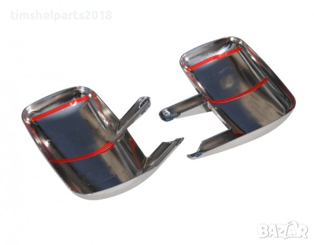 2 броя Капаци за огледало хромирани за Mercedes Sprinter 1995 -2005, VW LT 1995-2005, снимка 2 - Аксесоари и консумативи - 38232974