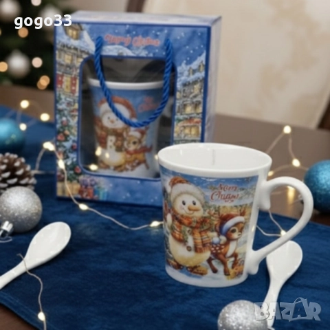 празничен комплект за топли напитки , снимка 3 - Чаши - 52587677