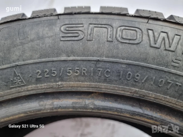 2бр зимни гуми за бус  225/55/17С NOKIAN  L03338 , снимка 4 - Гуми и джанти - 50808772