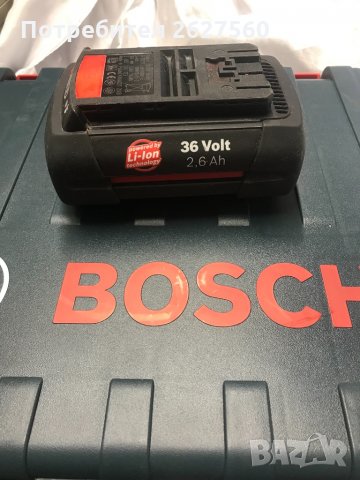 Батерия Bosch 36 v, снимка 4 - Бормашини - 34960468