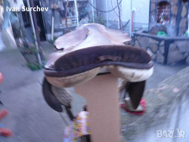 СТАРО СЕДЛО ОТ ПЕТДЕСТТЕ ГОДИНИ, снимка 16 - Други животни - 53256267
