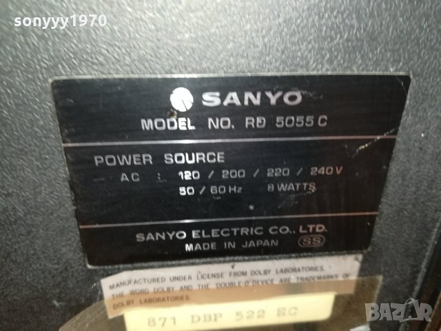 SANYO DECK-MADE IN JAPAN 1801221822, снимка 9 - Декове - 35480814