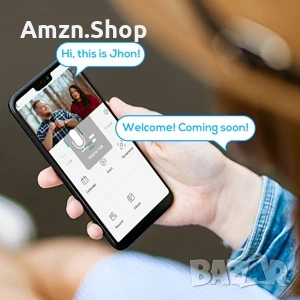 Безжичен Smart видеозвънец , звънец с камера Безжична видеокамера за врата UCOCARE , снимка 12 - Други - 51220661