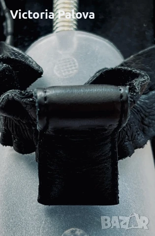 Модерни черни сандали CHAAYA Австрия естествена кожа, снимка 6 - Сандали - 50722638