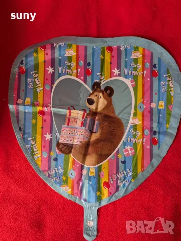 Фолиев балон Маша и Мечока, снимка 1