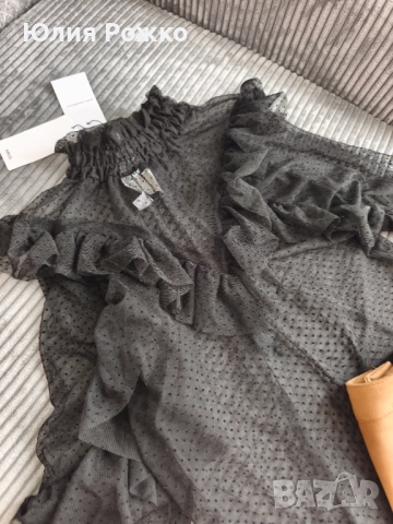 Мрежеста блуза от MNG, снимка 9 - Блузи с дълъг ръкав и пуловери - 51785713