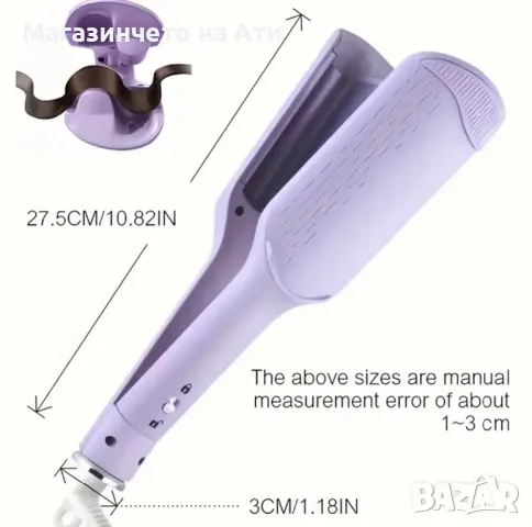 Преса за къдрене на коса, снимка 4 - Маши за коса - 49751613