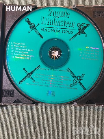 Yngwie Malmsteen - Joe Satriani , снимка 3 - CD дискове - 43597420