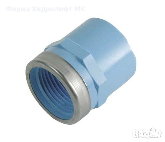 PVR Муфа с преход на метална резба за пневматични инсталации PREVOST RFT - различни размери и цени