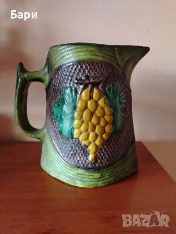 Стара красива кана - Троянска керамична, снимка 2 - Колекции - 50201212