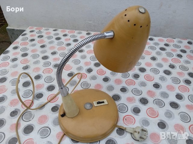 Стара ел.лампа, снимка 6 - Настолни лампи - 39492708