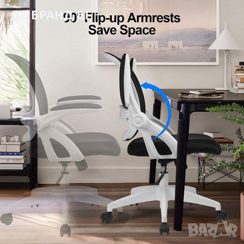 Ергономичен офис стол CH121, снимка 11 - Столове - 31898484