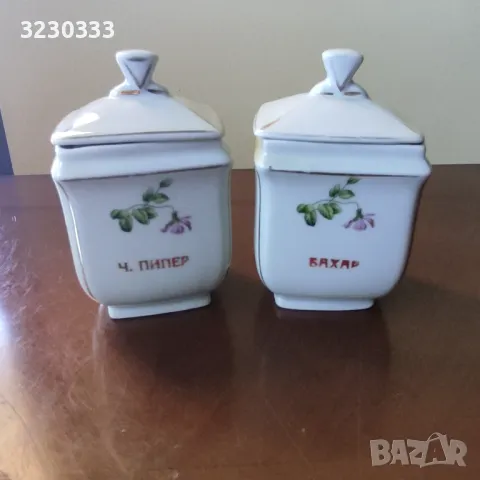 Порцеланови буркани стари, снимка 6 - Аксесоари за кухня - 47648022