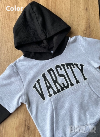 Детски суитшърт Wanex - ватиран, снимка 1 - Детски анцузи и суичери - 37972081