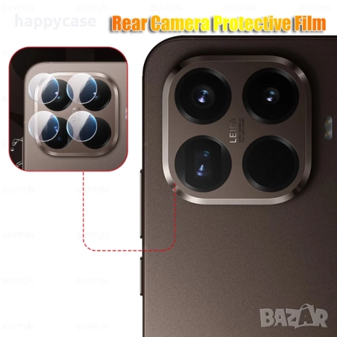 Xiaomi 15T / 15T Pro / 14T Pro / 14T / CF Стъклен протектор за камера, снимка 3 - Фолия, протектори - 47805896