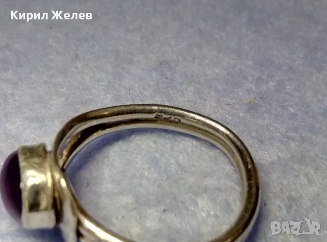КРАСИВ РЕТРО АРТ СКЪПОЦЕНЕН СРЕБЪРЕН ПРЪСТЕН СРЕБРО 925 МАЙСТОРСКА ИЗРАБОТКА 47477, снимка 3 - Пръстени - 50354719