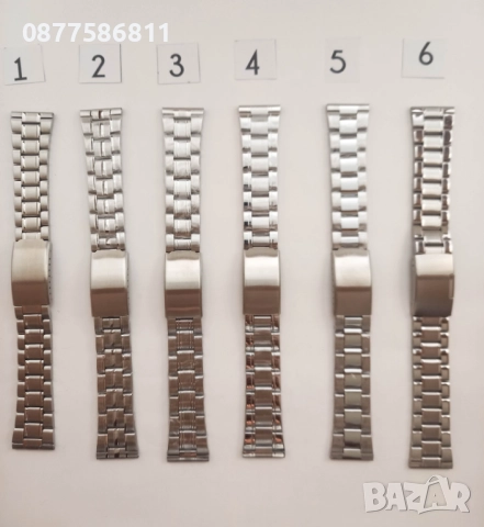 СТОМАНЕНА ВЕРИЖКА ЗА ЧАСОВНИК CASIO С ИЗВИТИ НАКРАЙНИЦИ.ВЕРИЖКИ ЗА ЧАСОВНИЦИ КАСИО С ИЗВИТИ ПЛАСТИНИ, снимка 9 - Каишки за часовници - 51614733