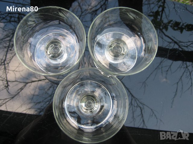 Ретро чаши за шампанско - 3 бр. !, снимка 5 - Сервизи - 37551287