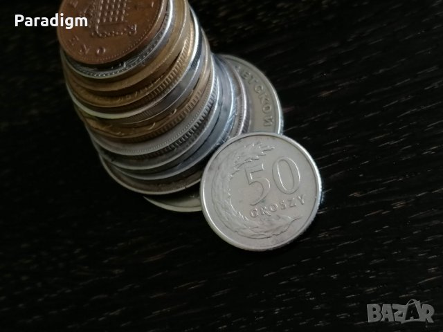 Монета - Полша - 50 гроша | 1992г.