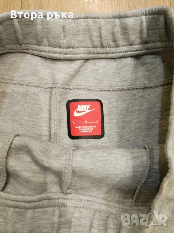 Мъжко спортно долнище Nike - Sportswear Tech Fleece , сиво оригинален , снимка 7 - Спортни дрехи, екипи - 53011913